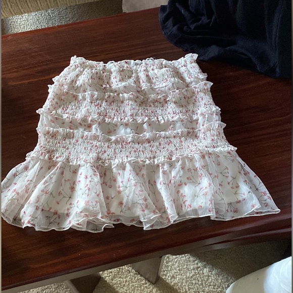 Floral Tiered Lace Ruffled Mini - Don’t Ask Amanda - Picture 3 of 4